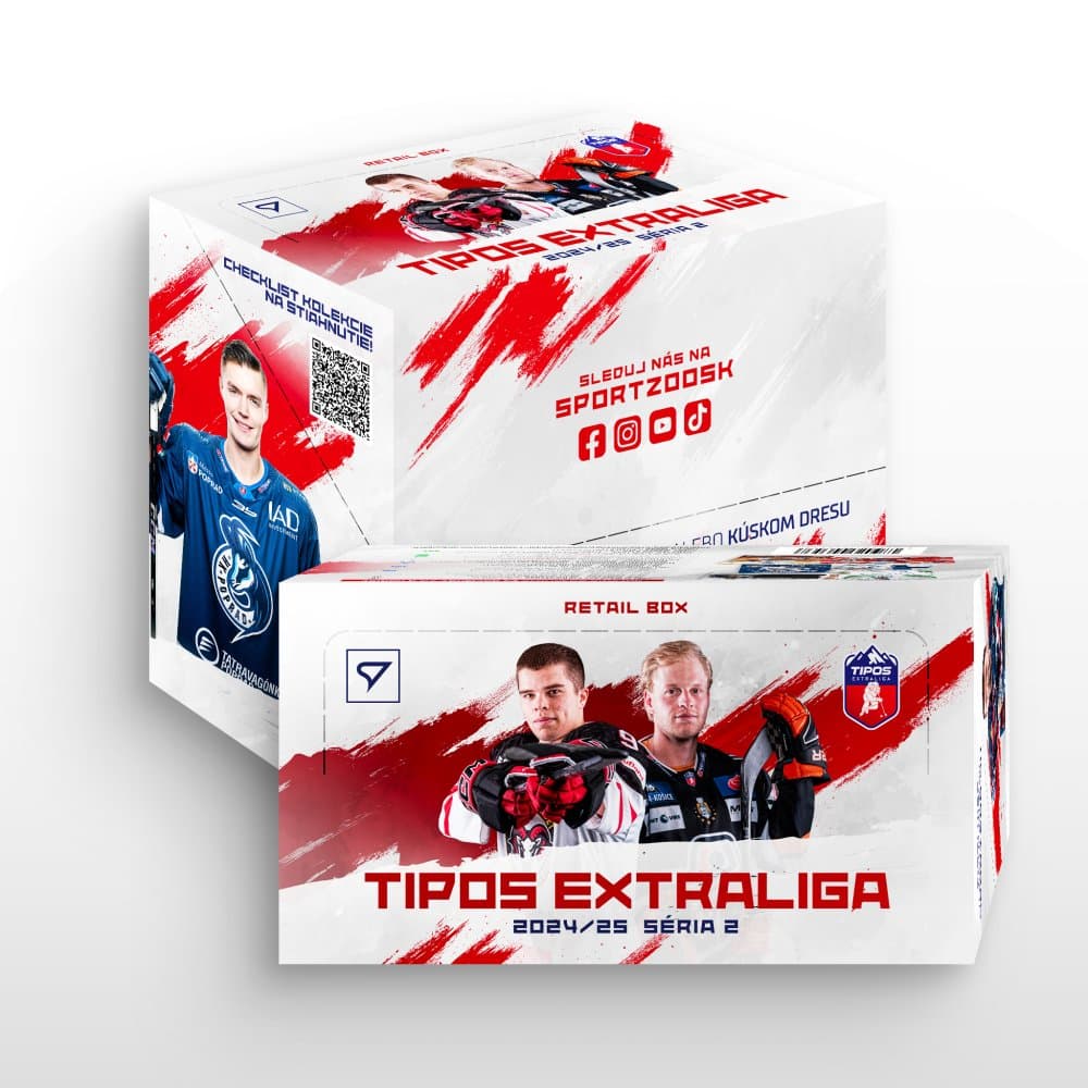 Retail box Tipos Extraliga 2024/25 – 2. séria